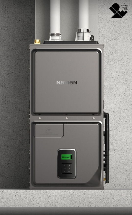 IDEA 디자인 어워드에서 본상 수상한 '콘덴싱 하이드로 퍼네스'. 경동나비엔 제공